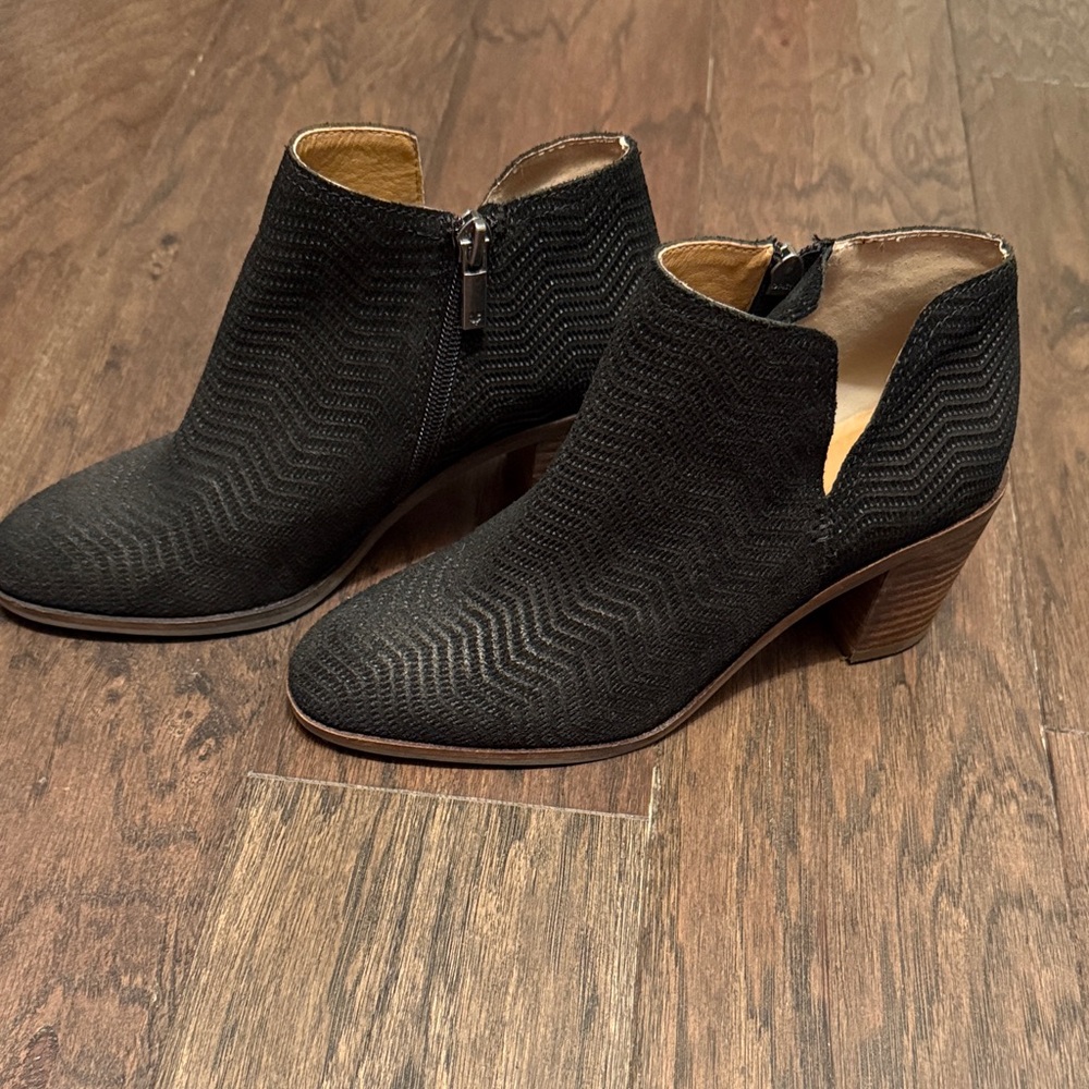 Lucky Brand Black Booties